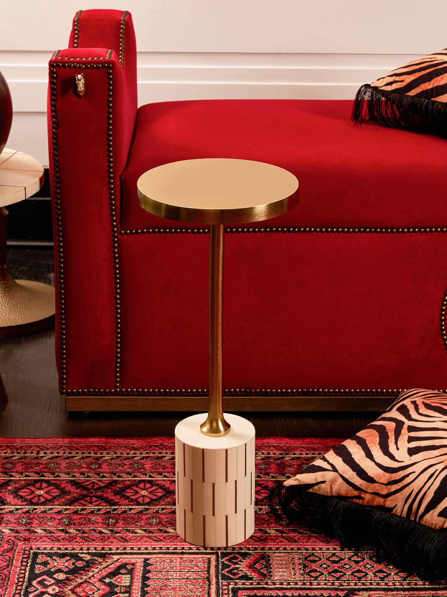 Gilded Resin Stripes