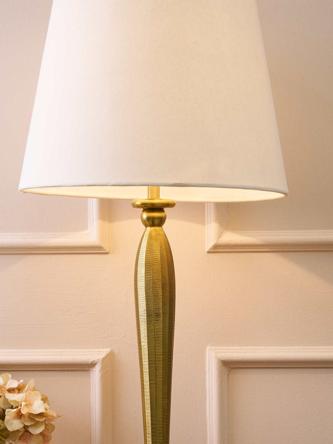 Aurelia Textura Gold Table Lamp