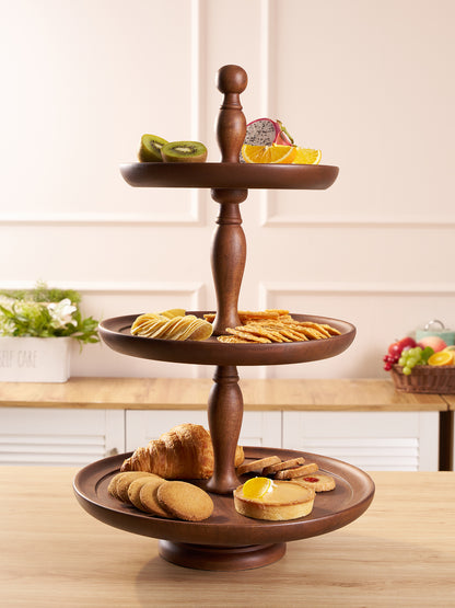 Heritage Stainwood Cake Stand