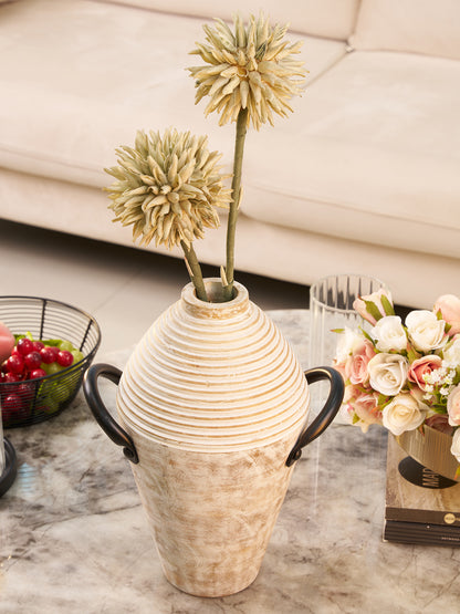 Arden Petite Whitewood Vase